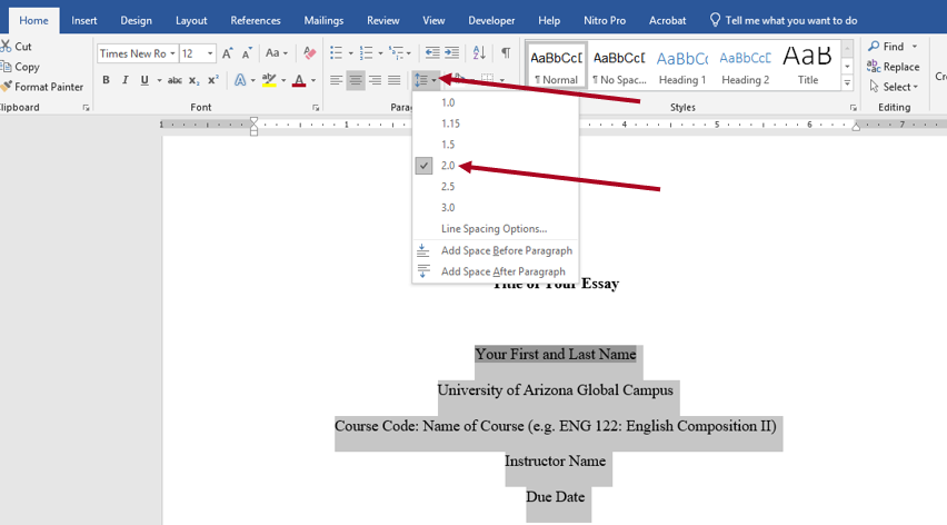 How To Apa Cite In Word